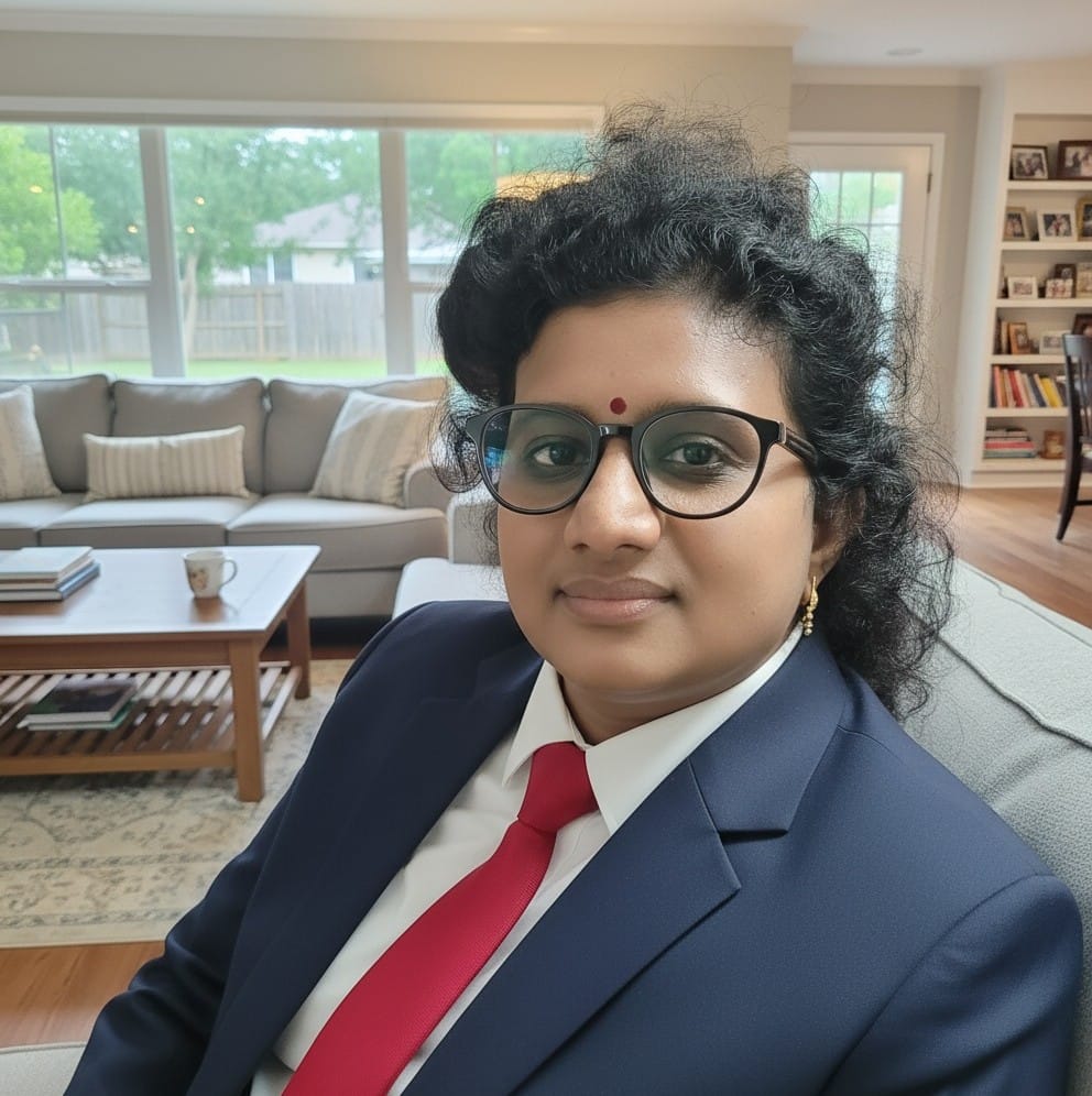 Sindhu Arahvindhan digital content strategist portrait