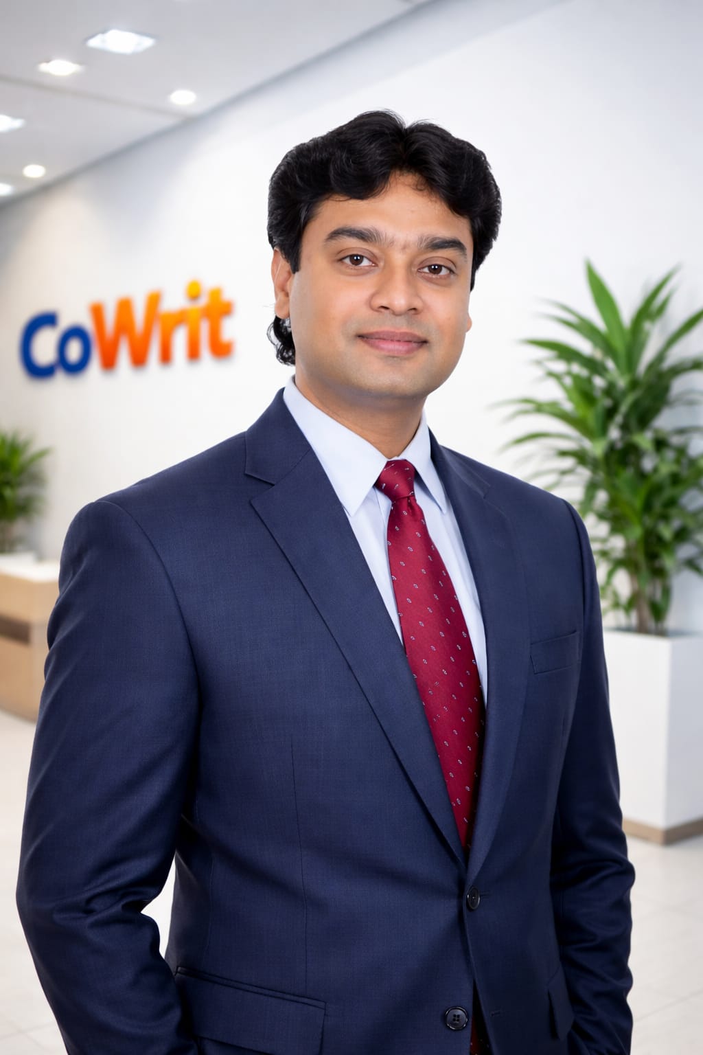 Dr. Raja Muthukumarasamy, Founder and CEO of CoWrit Technologies and FasBees